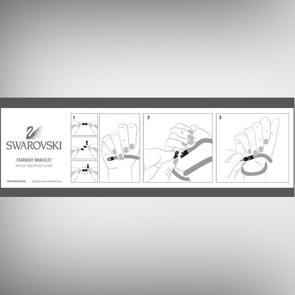 Swarovski Crystal Stardust Blue Double Wrap Bracelet/Choker BNWT - Picture 3 of 14